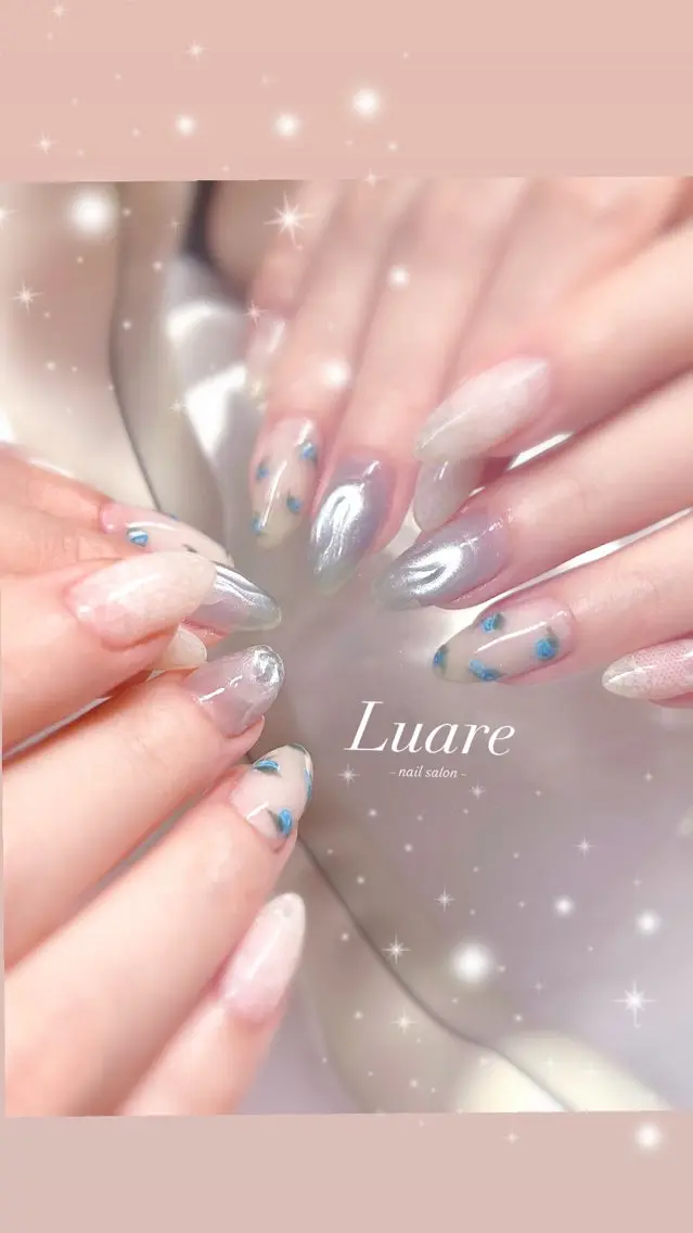 ネイル ハンドネイル NailSalon Luare 大阪本町のネイルデザイン