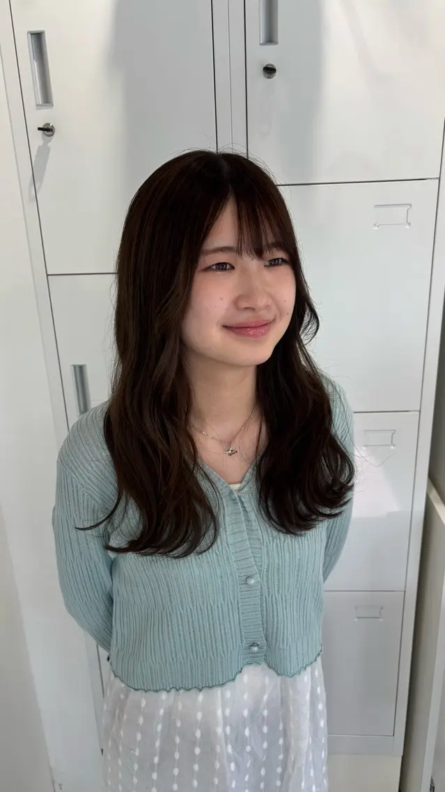 お出かけ前にコテ巻き♬.*゚の写真
