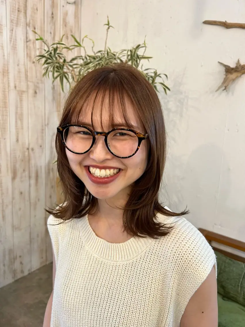 初回40%off☆カット+イルミナカラー+髪質改善TR¥16,210→¥9,720の写真