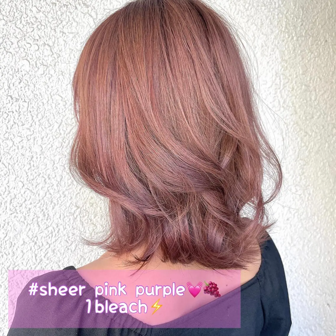 ミディアム カラー アディクシーカラー ブリーチ ダブルカラー イルミナカラー ピンクカラー 💖透明感カラー💖 mayukoのヘアスタイル