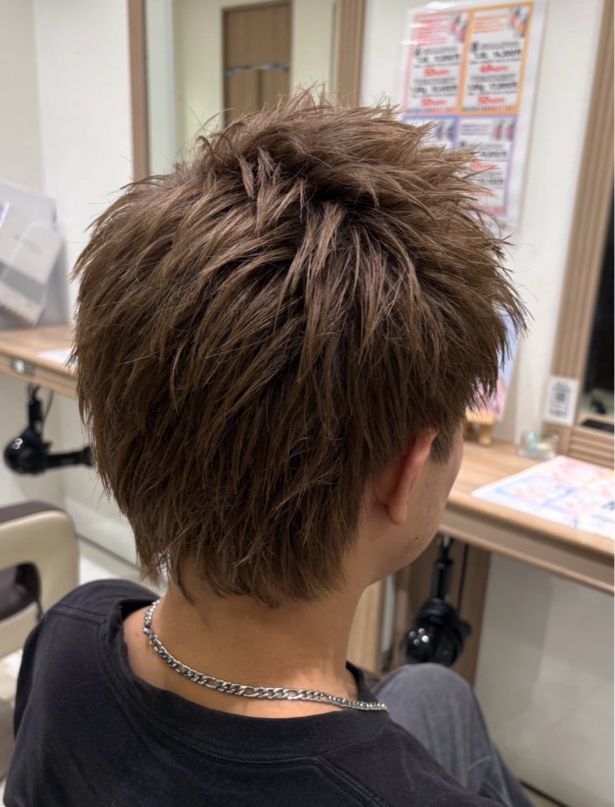 ショート ウルフカット ash 成増店 みやのりなのヘアスタイル