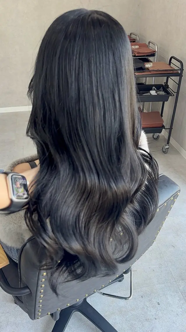 ロング カラー ベージュカラー ブリーチ ブラウンカラー 透明感カラー ダブルカラー カット ヘアカラー トリートメント 赤み無し柔らかカラー 【梅田】madokaのヘアスタイル
