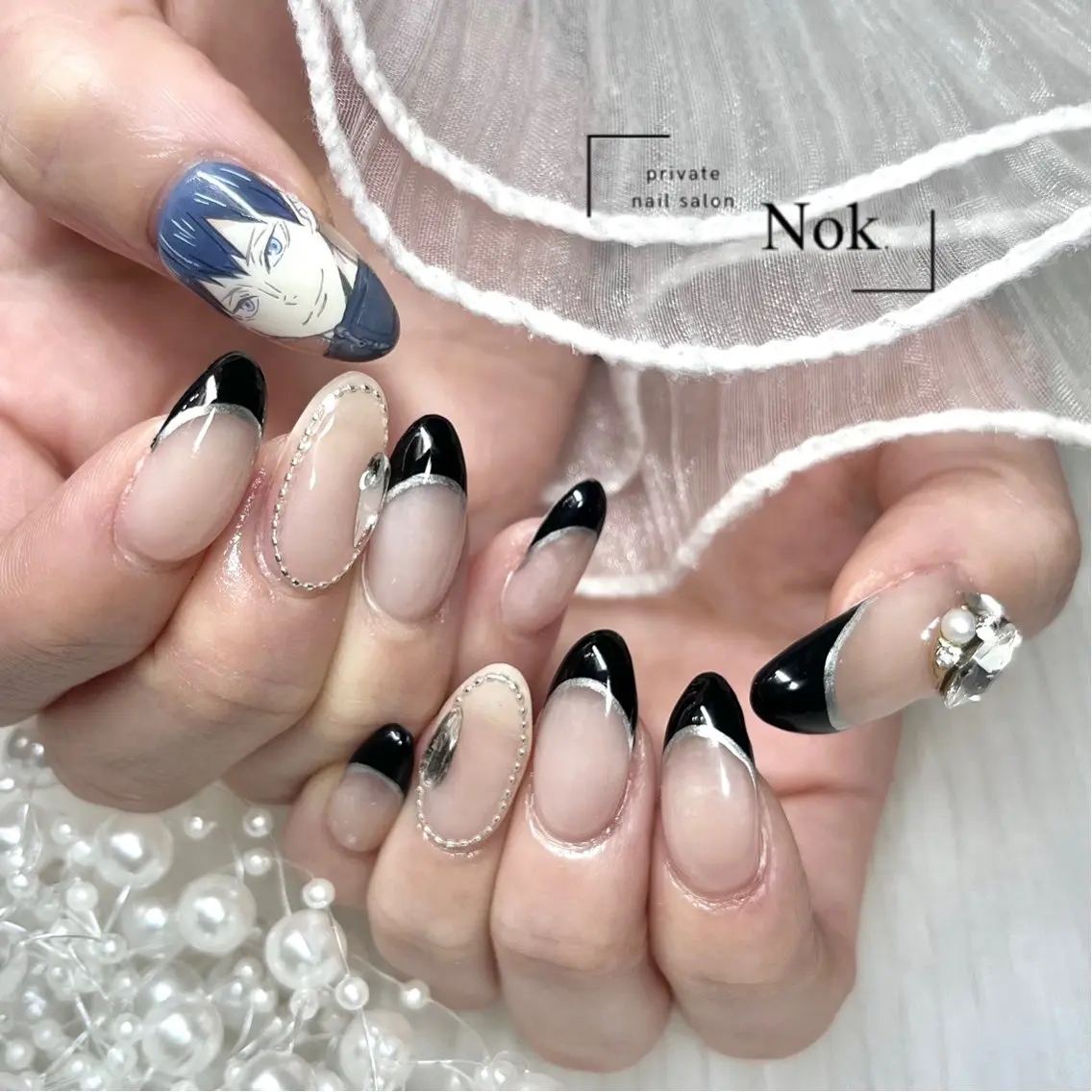 ネイル ハンドネイル 池袋痛ネイル Nok. 渡辺のネイルデザイン
