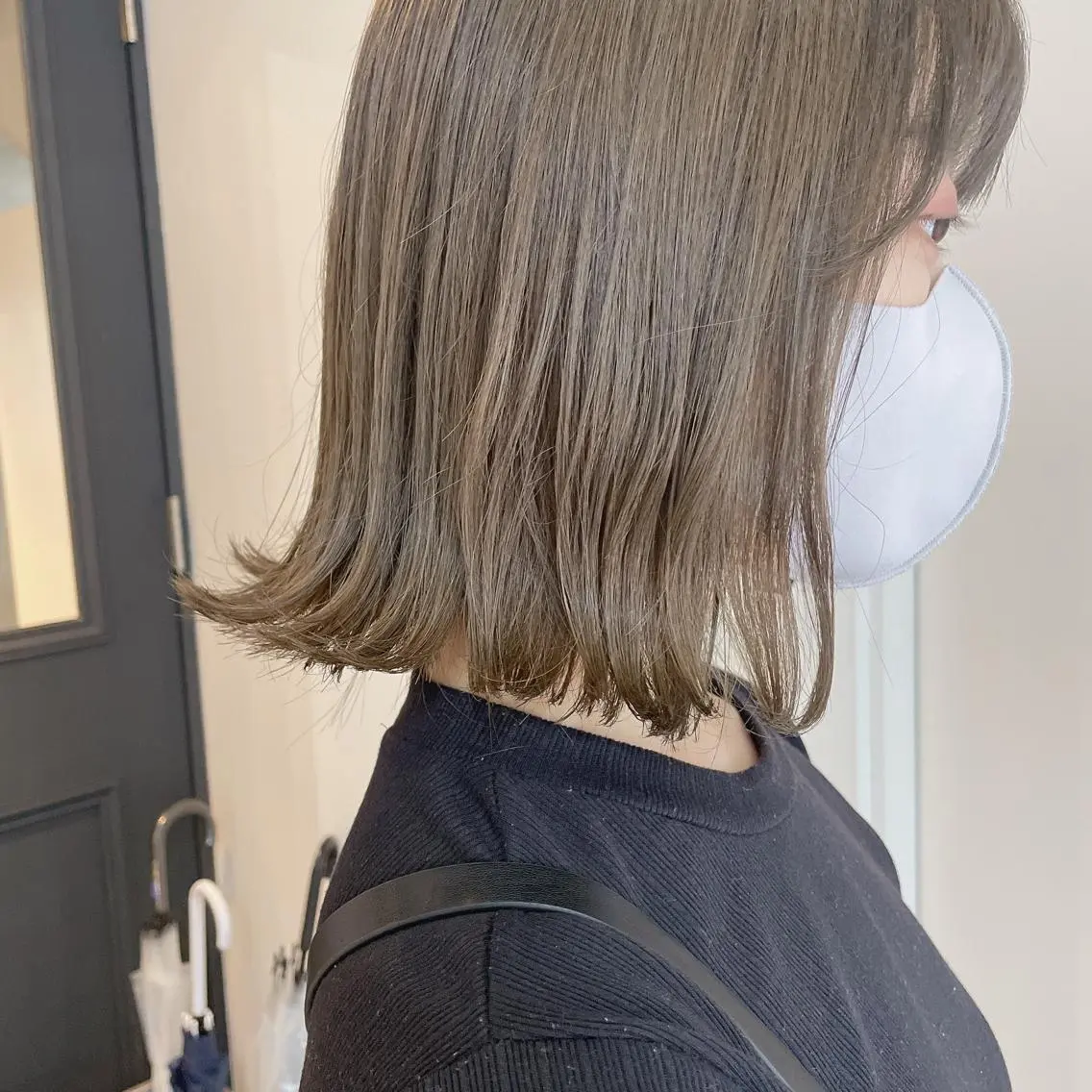 ショート カラー ヘアカラー 梅田美容室 山崎海波のヘアスタイル