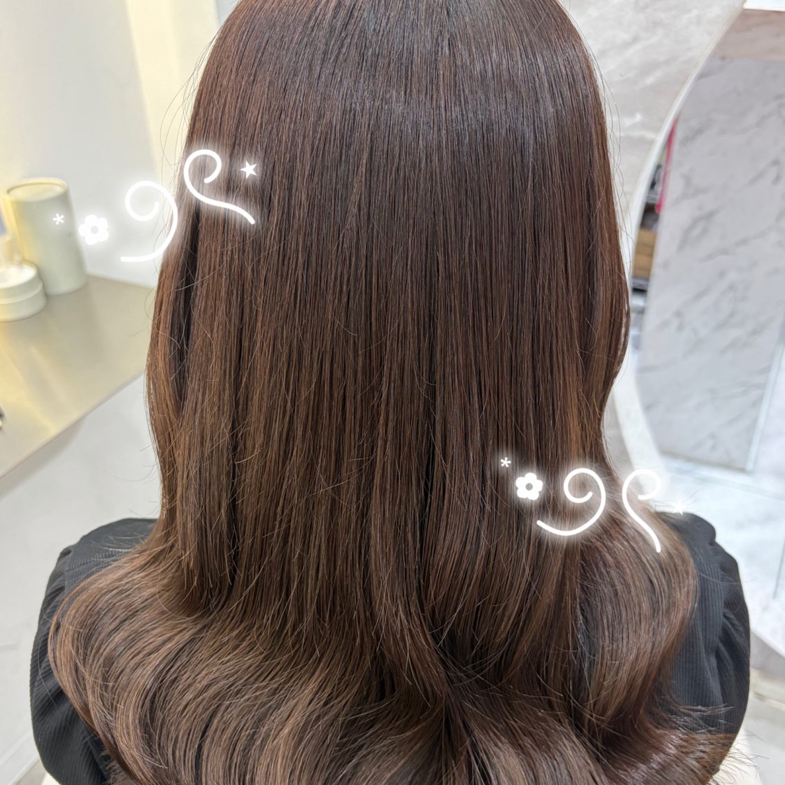 ロング カラー ヘアアレンジ 🩷ワンカラーモデル / れいな🩷のヘアスタイル