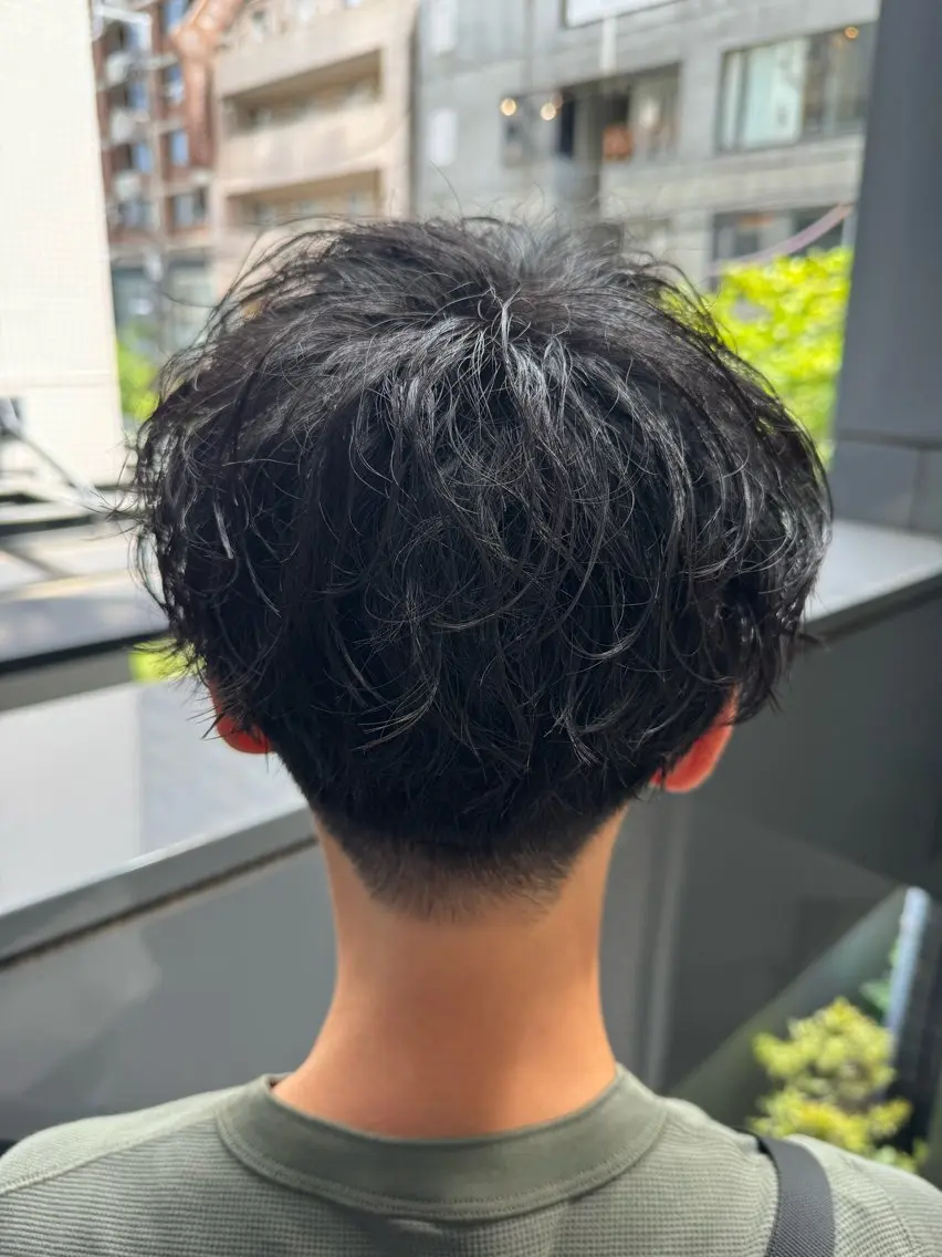 メンズ カット パーマ ハル/メンズ特化✨ unreve副店長のヘアスタイル