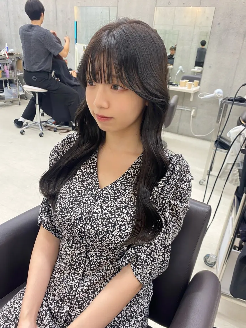 ロング うる艶ヘア♡韓国好き 透明感　shotaのヘアスタイル