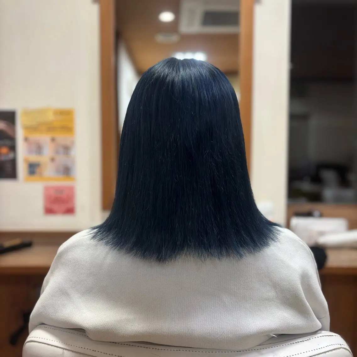 カラー Beam 深澤のヘアスタイル