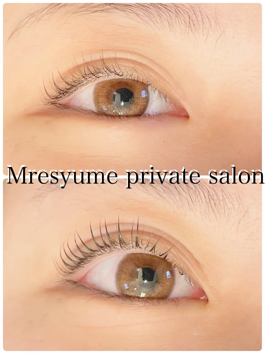 マツエク・マツパ マツパ Mresyume MAYUのマツエク・マツパデザイン