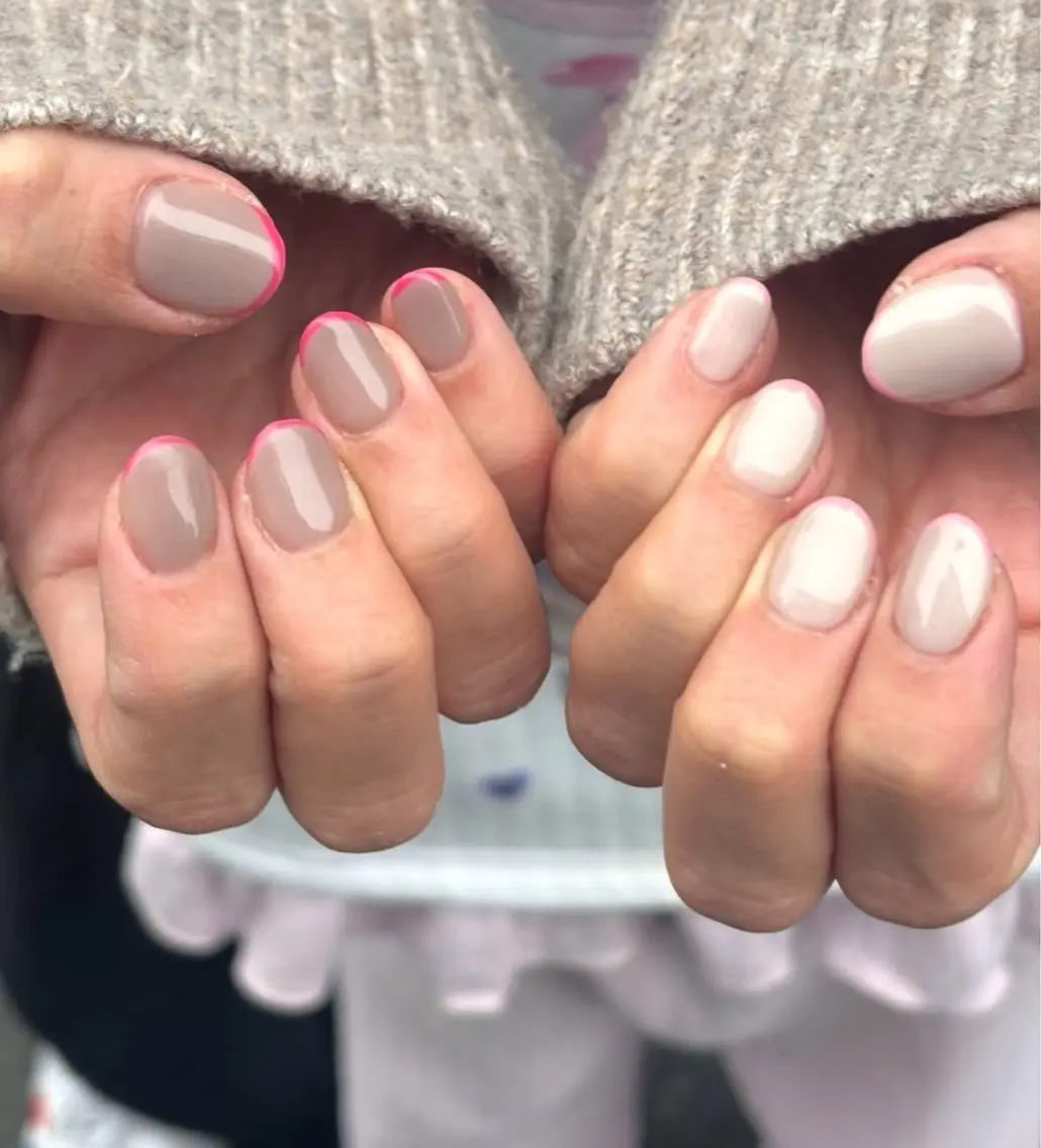 ネイル ピンク ハンドネイル 大東市ネイルサロン 【KYURA】きゅらのネイルデザイン