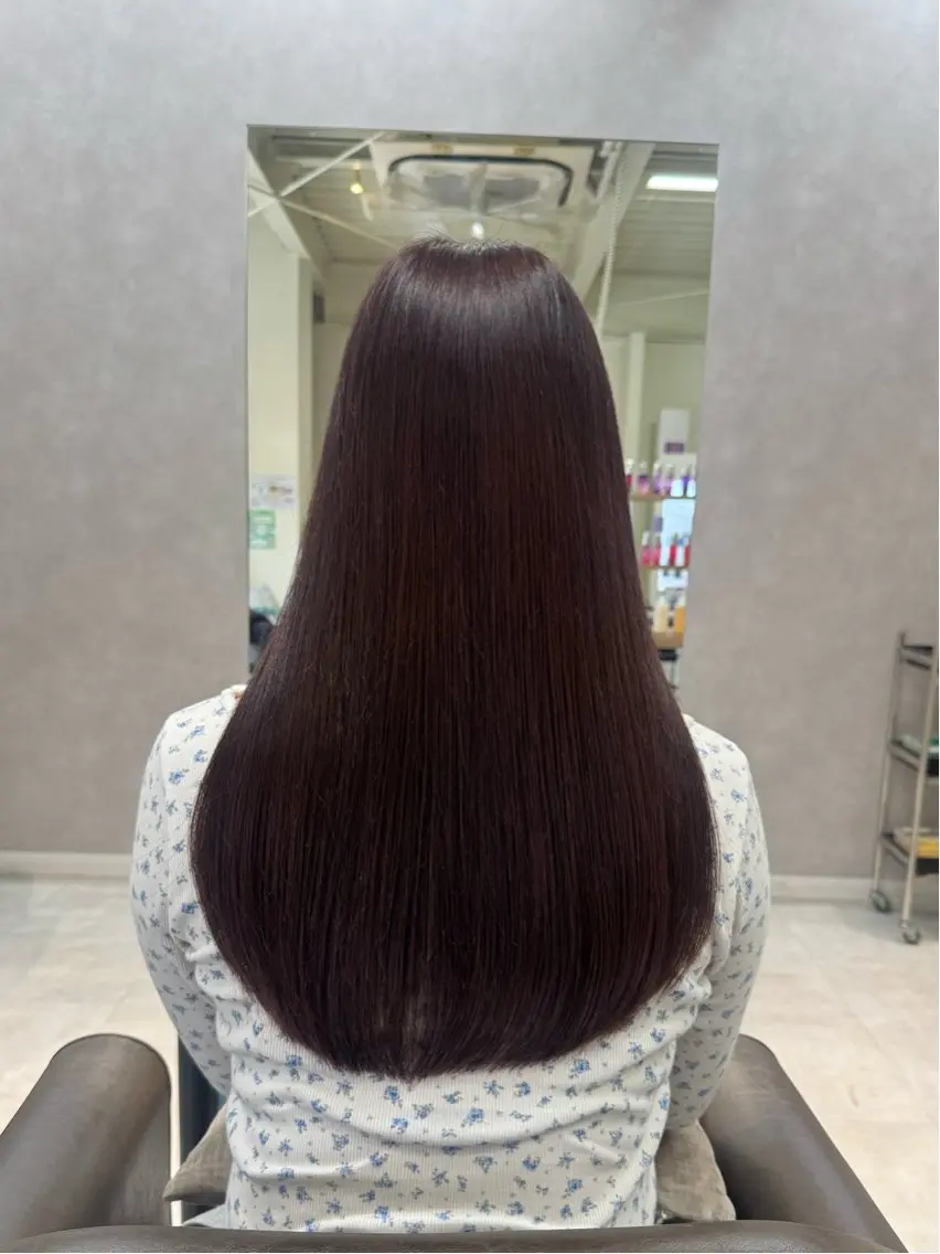 ロング カラー カット ヘアカラー トリートメント 🫧山中 沙希🫧のヘアスタイル