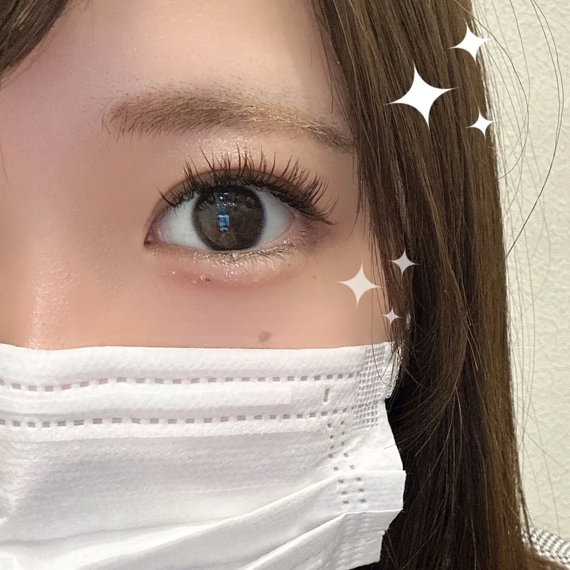パリエク ♡パリジェンヌ＋マツエク♡(フラットラッシュ80本)  ⚠️本数プラス20本¥1000で🉑◎の写真