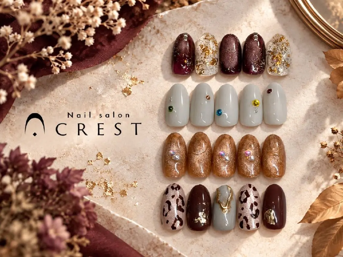 ネイル CREST(天王寺) 廣岡 Hirookaのネイルデザイン