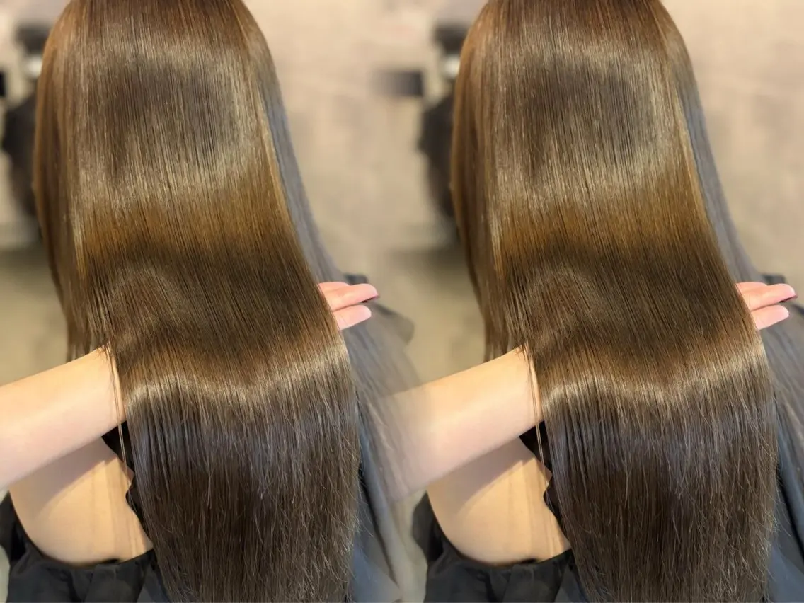 セミロング ヘアカラー トリートメント 🍑ももか🍑カラー モデル様募集中🦋のヘアスタイル