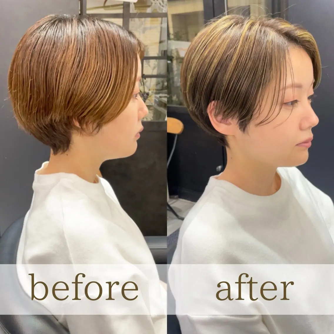 【白髪ぼかし】営業終了後の技術練習とSNS等のヘアスタイル投稿にご協力をして頂ける方の募集の写真