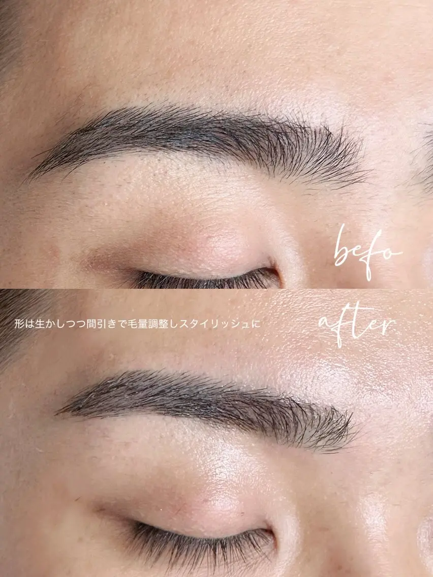 【平日限定】メンズアイブロウ🫧眉wax・眉カット👑【期間限定】指毛wax付き🫶の写真