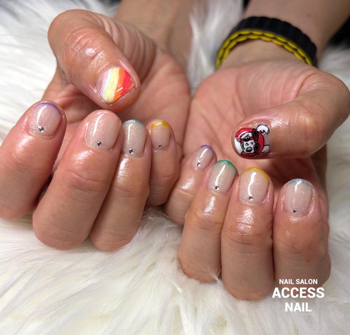 ネイル access nailのネイルデザイン