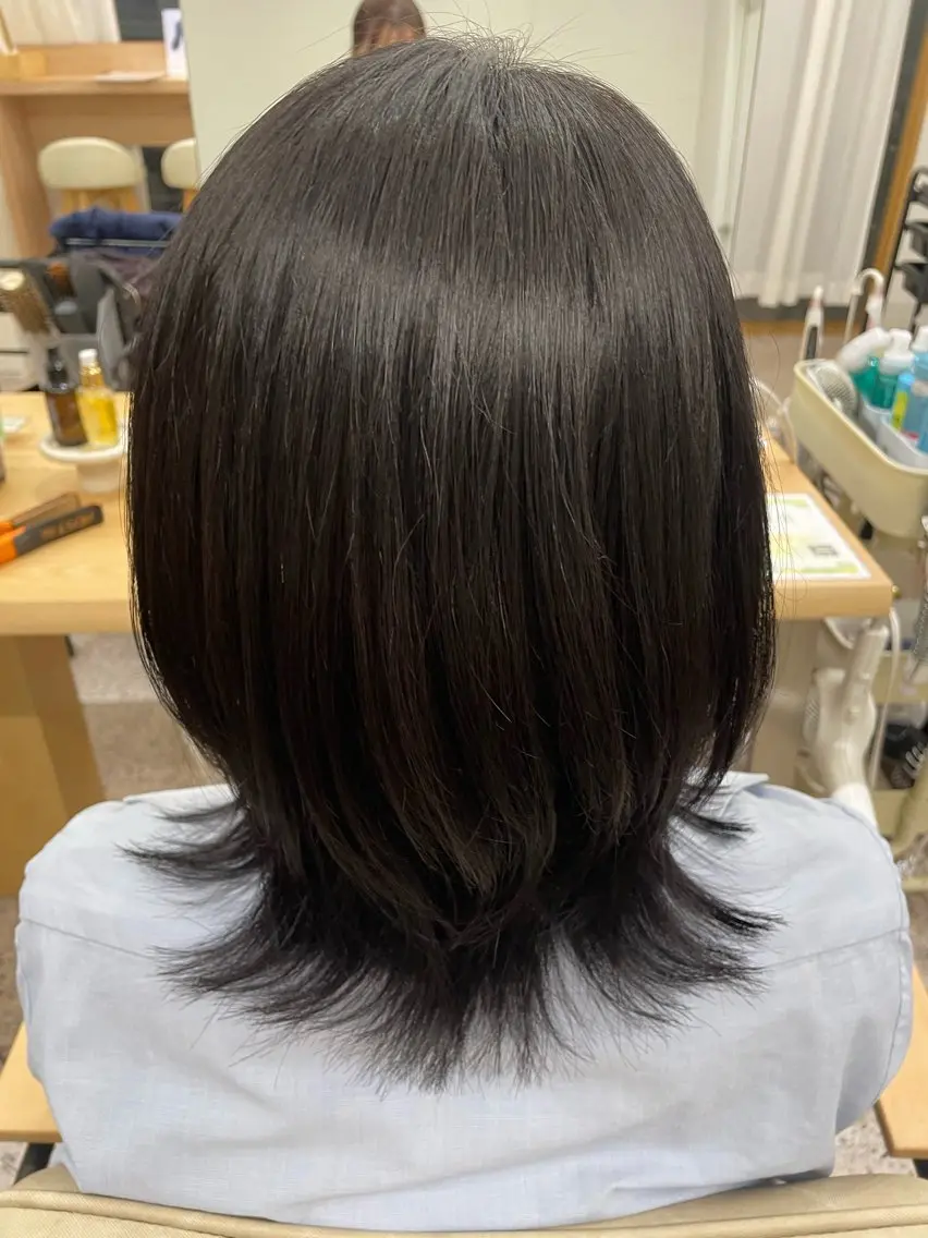 ミディアム ユニカバイミリー MISAKI🫧のヘアスタイル