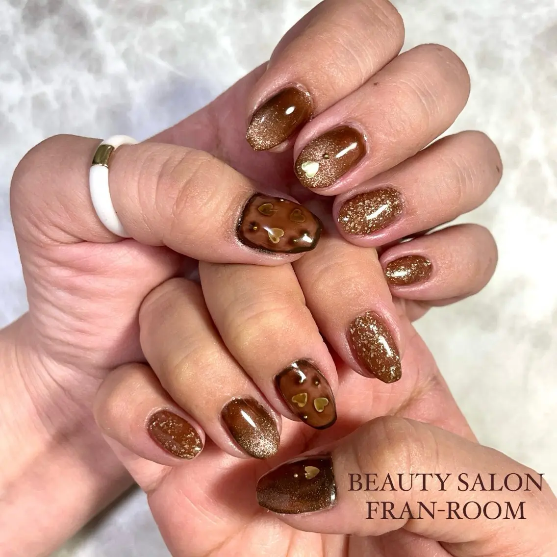 ネイル ジェルネイル パラジェル FRAN -ROOMのネイルデザイン