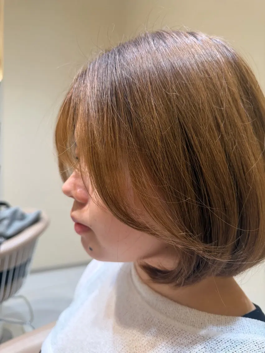 ショート パーマ カット パーマ 阪上 沙織のヘアスタイル