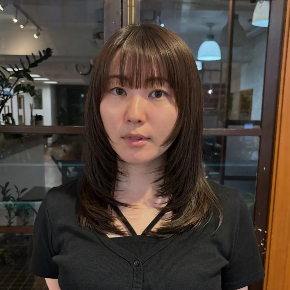 ミディアム レイヤーカット honoka/ bob/layerのヘアスタイル