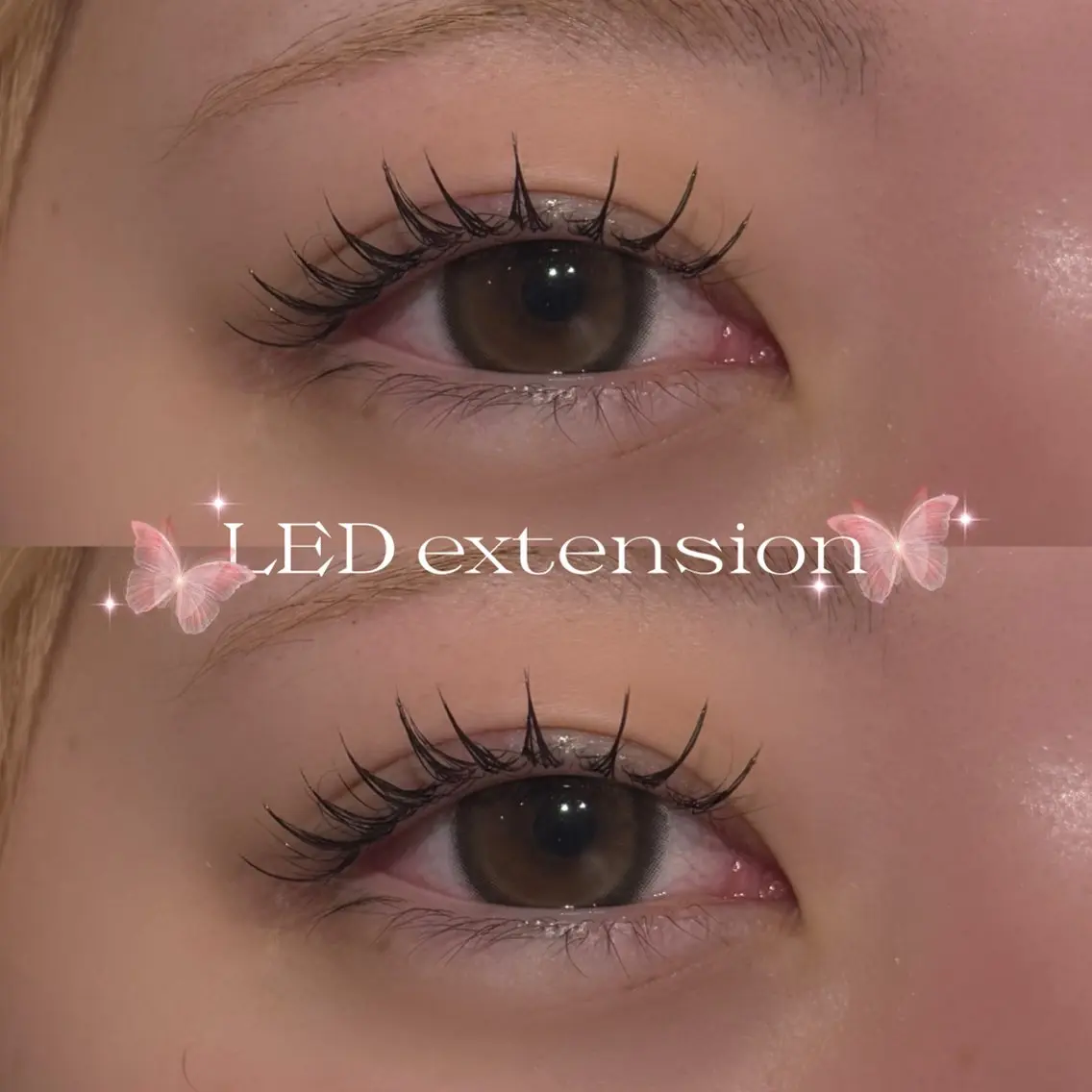 【🎀モチUP🎀】LEDエクステ80本の写真