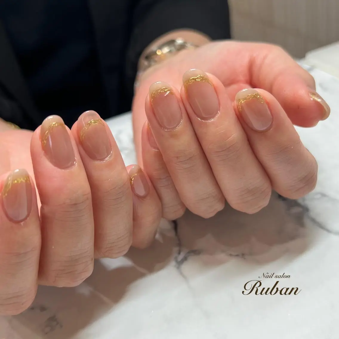ネイル フレンチネイル ミラーネイル ワンカラーネイル Nail salon Rubanのネイルデザイン