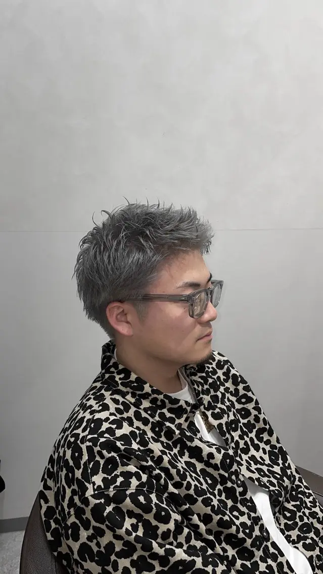 カラー メンズ カット ヘアカラー メンズ特化/ 樋口裕馬のヘアスタイル