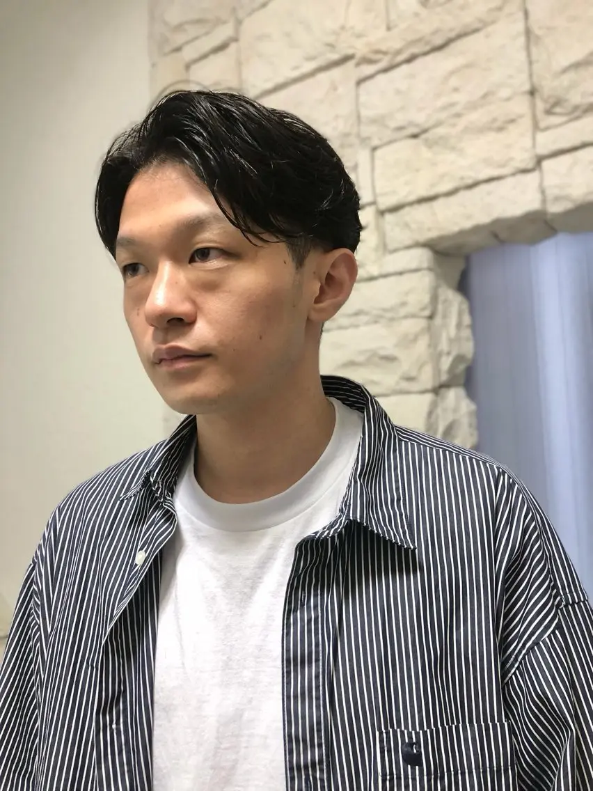 パーマ ヘアアレンジ メンズ メンズパーマ ニュアンスパーマ カット パーマ トリートメント ヘアセット メンズ特化✂️栗原 侑也のヘアスタイル