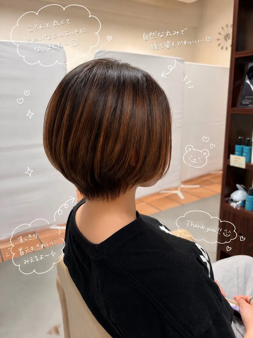ショート ショートヘア femme横川 Rinkaのマツエク・マツパデザイン