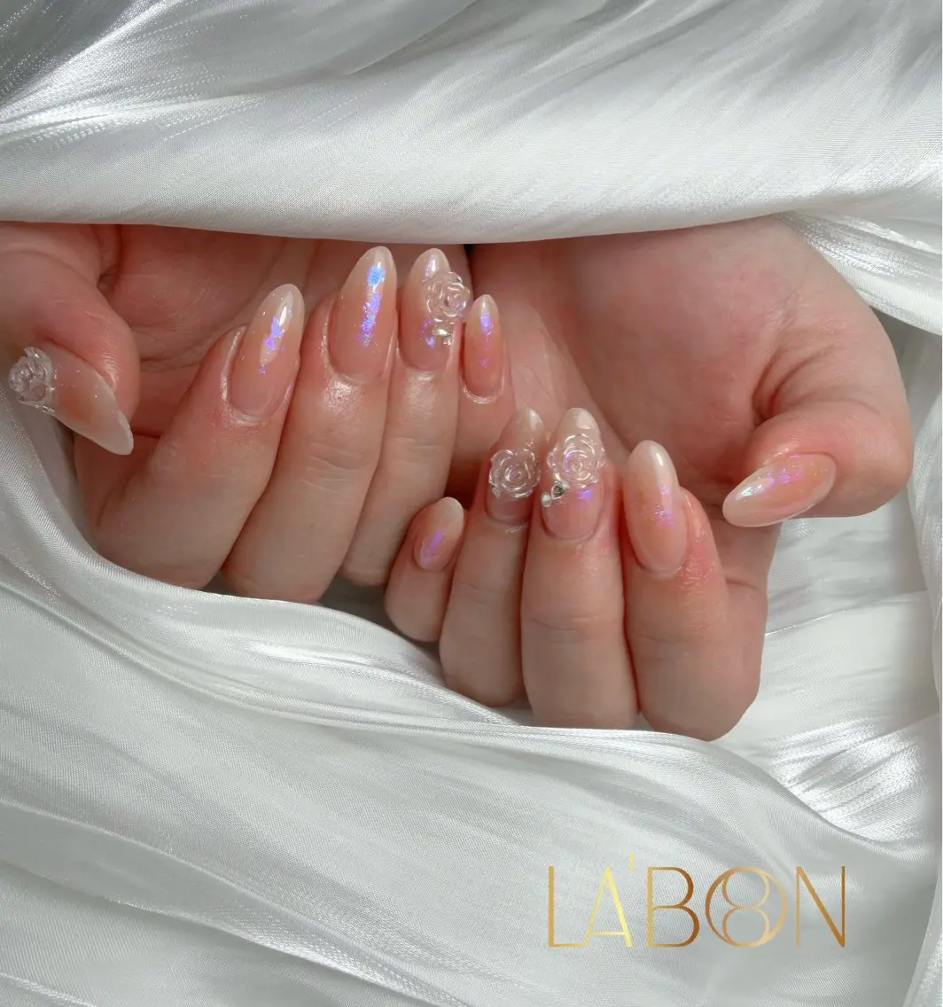 ネイル アートネイル ジェルネイル キラキラネイル 韓国ネイル ロングネイル Labon Nails Artのその他イメージ