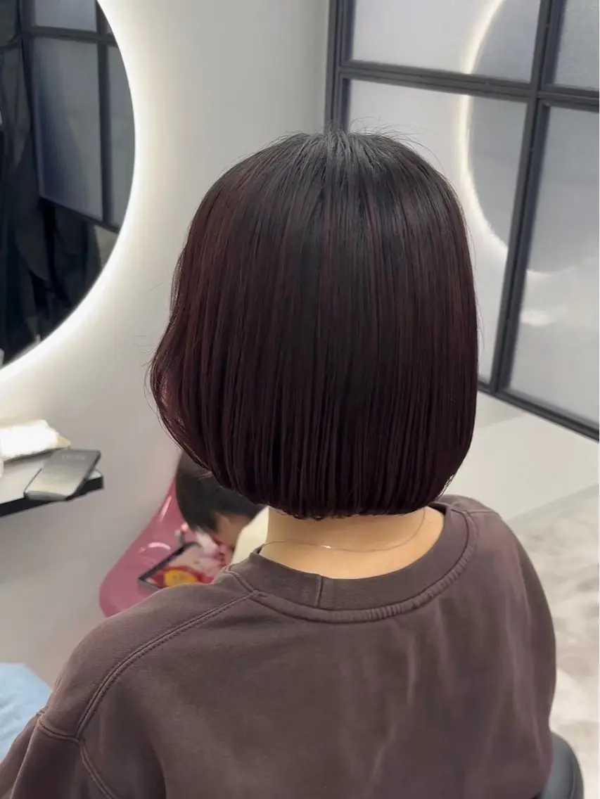 ミディアム ヘアカラー Marin 💗暖色カラー💗のヘアスタイル