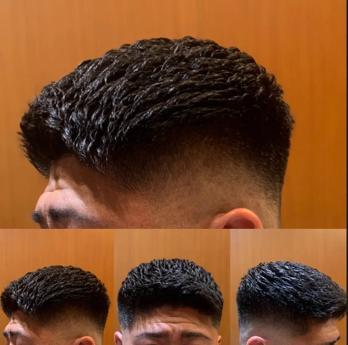 ショート メンズ フェードカット スキンフェード カット 杉本 翔希のヘアスタイル