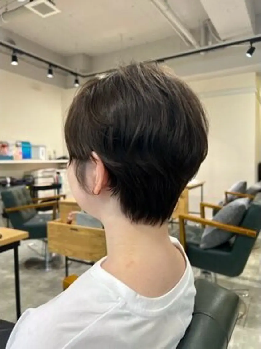🩵ショートスタイルカット🩵【カットモデル】の写真