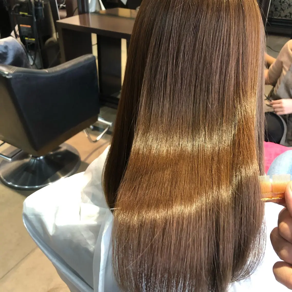 ミディアム カラー 心斎橋 美髪職人　近江のヘアスタイル