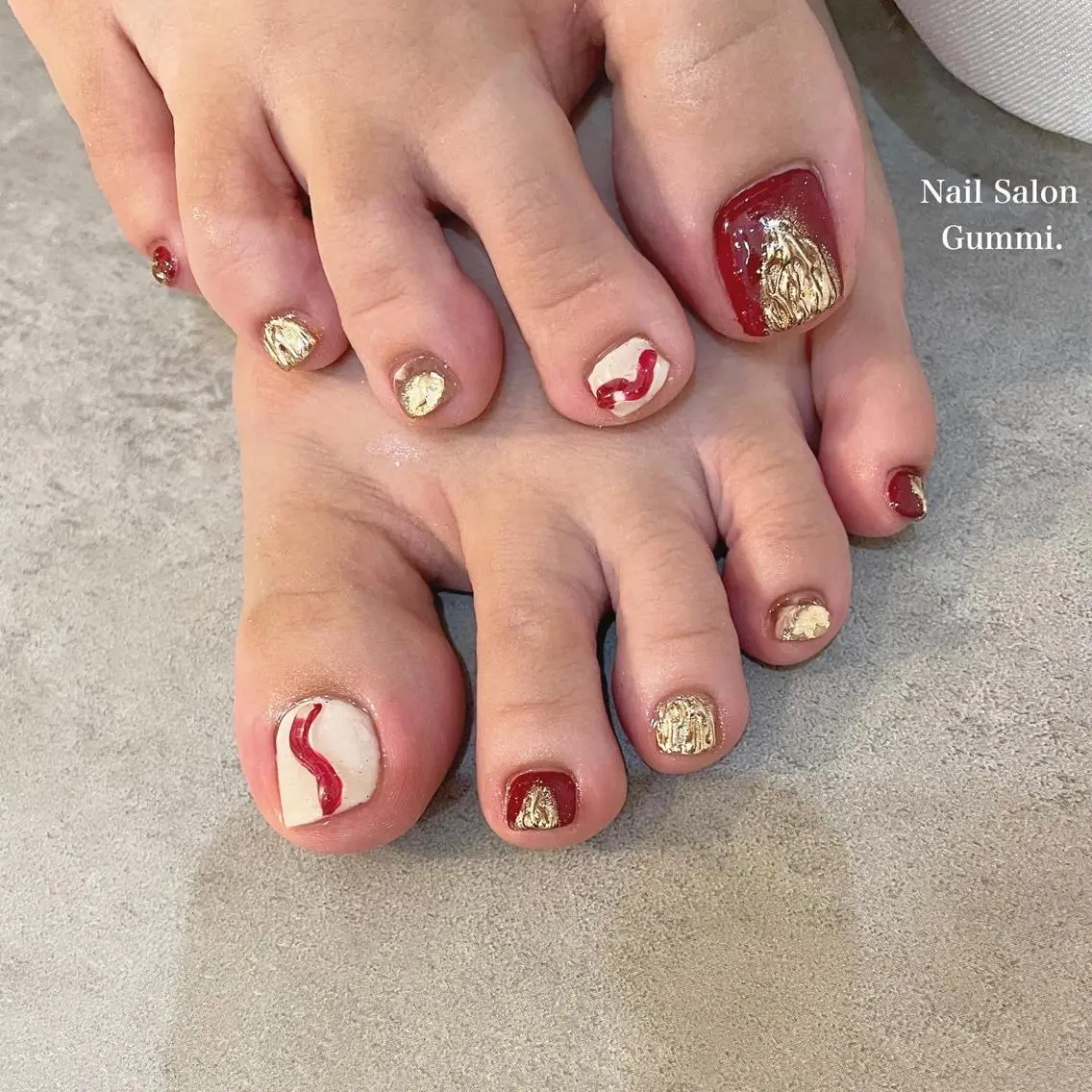 ネイル ボルドー Nail Salon Gummi.のネイルデザイン