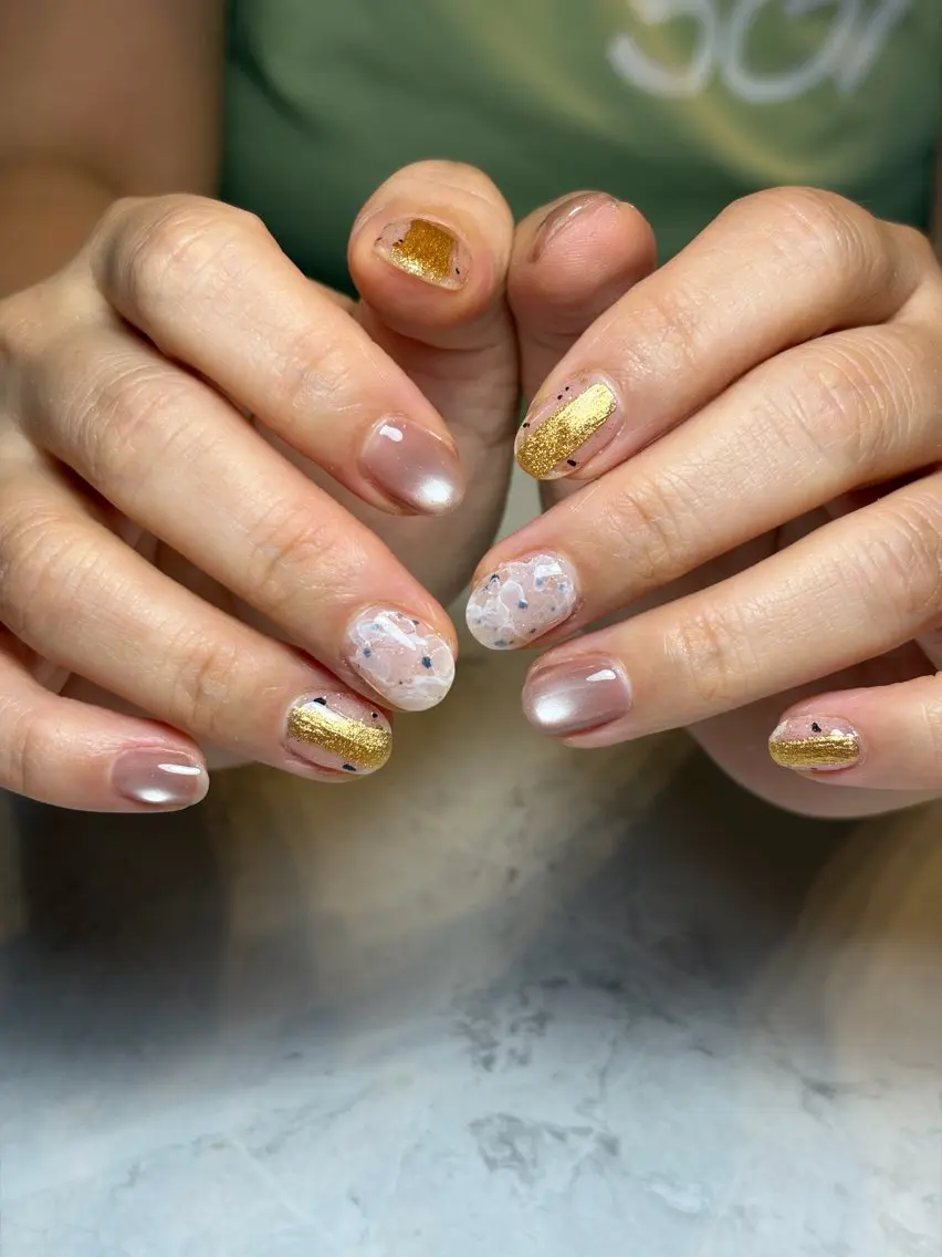 ネイル ニュアンスネイル ハンドネイル Salon Asterのネイルデザイン