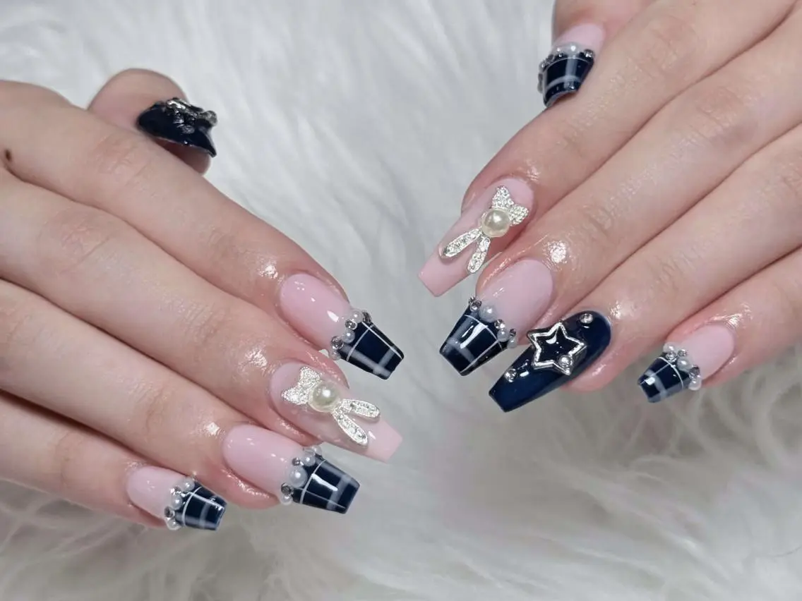 ネイル アートネイル 成人式 ジェルネイル 夏ネイル ネイルチップ ハンドネイル Yuu🎀 Belle Nailのネイルデザイン