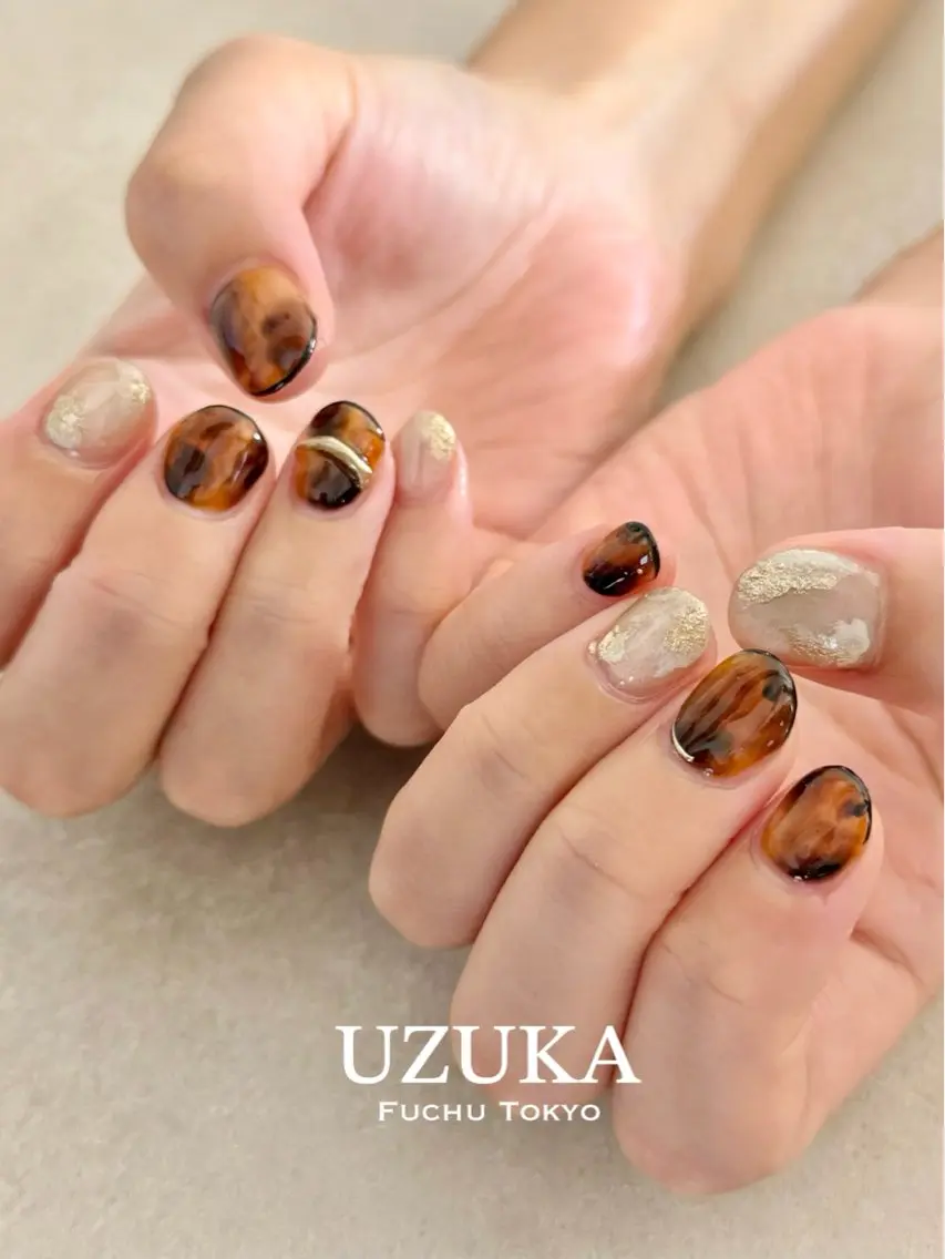 ネイル ニュアンスネイル 【 enn 】 Uzuka Yukaのネイルデザイン