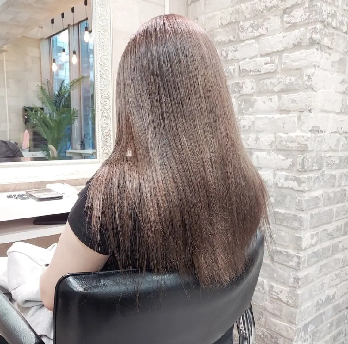 ロング カラー ブラウンカラー ナチュラルブラウン ヘアカラー トリートメント ブリーチ・ハイトーン 特化🎉内山のヘアスタイル