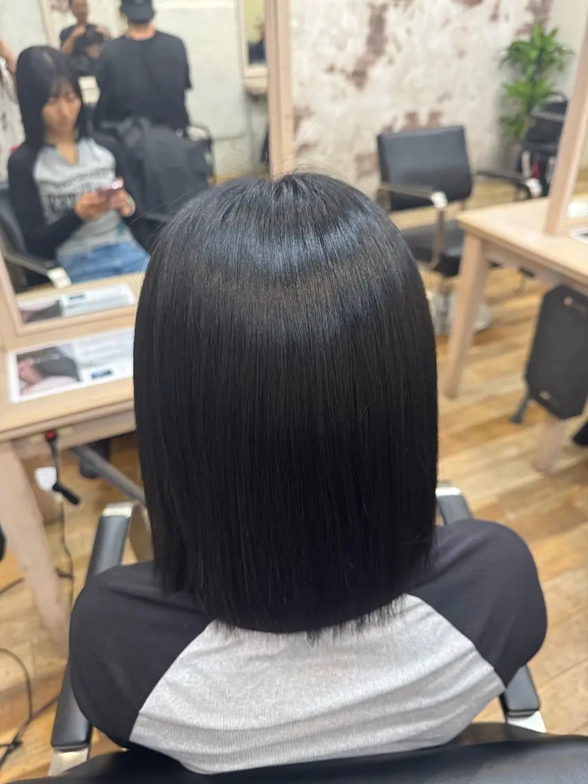 ミディアム TIDE HAIR NICOのヘアスタイル