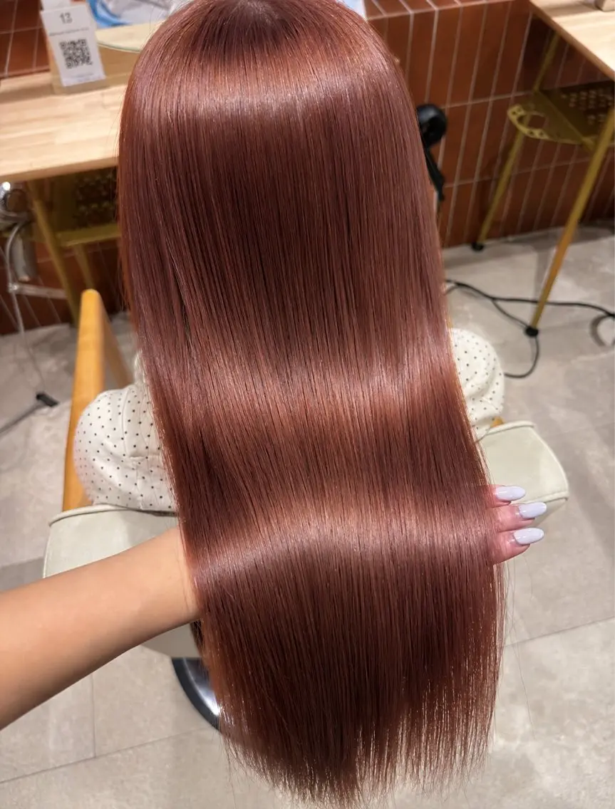 ロング カラー ヘアカラー トリートメント ハイトーン特化/ こはる🎀のヘアスタイル