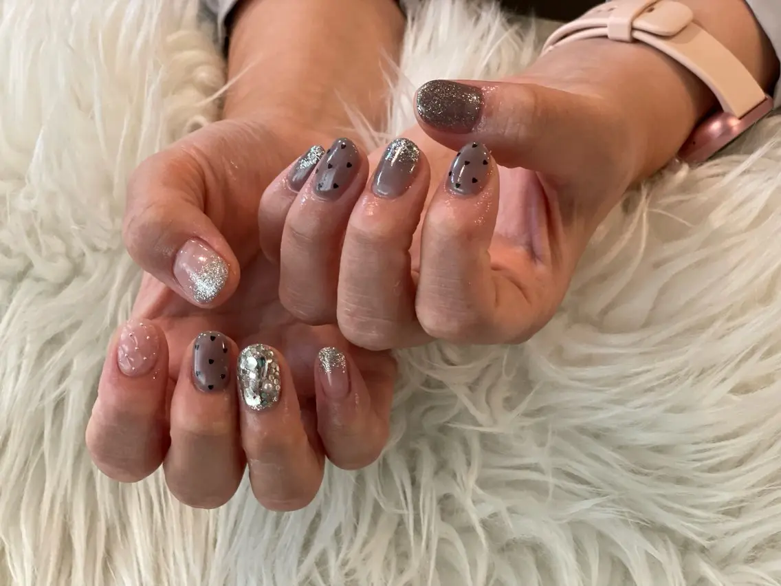ネイル ハンドネイル 88-nail. AKANEのネイルデザイン