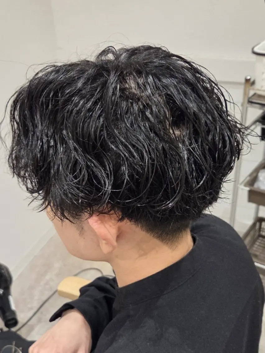 パーマ メンズ 😈川口 海人😈のヘアスタイル
