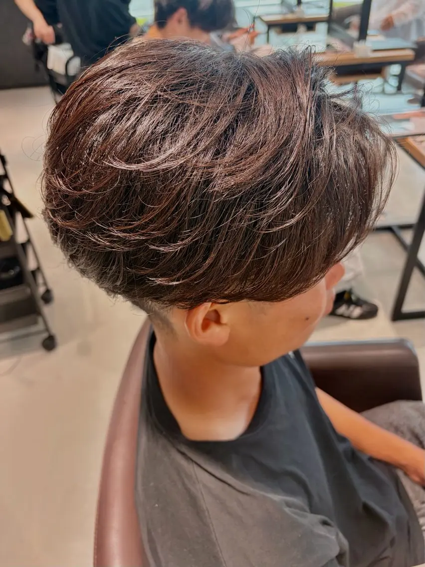 ショート カット 縮毛矯正 メンズパーマ特化/ 橋本のヘアスタイル