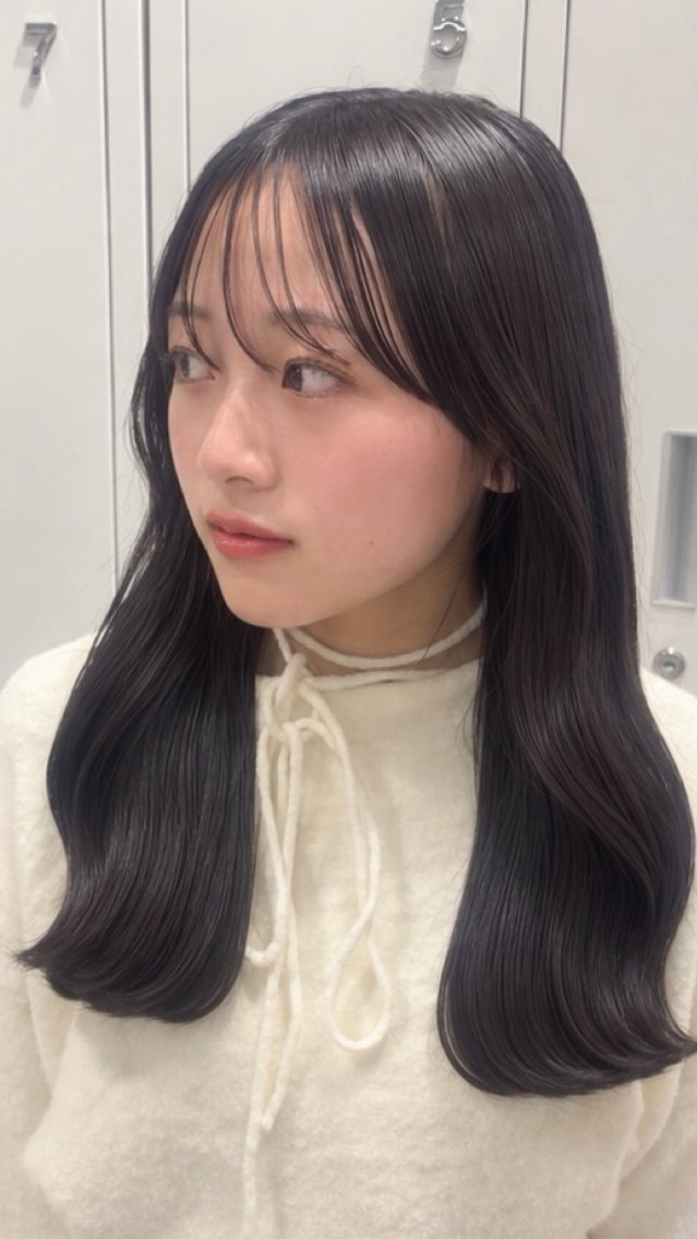 セミロング カラー トリートメント ヘアカラー トリートメント Koharu🍓 ベージュ/艶髪カラーのヘアスタイル