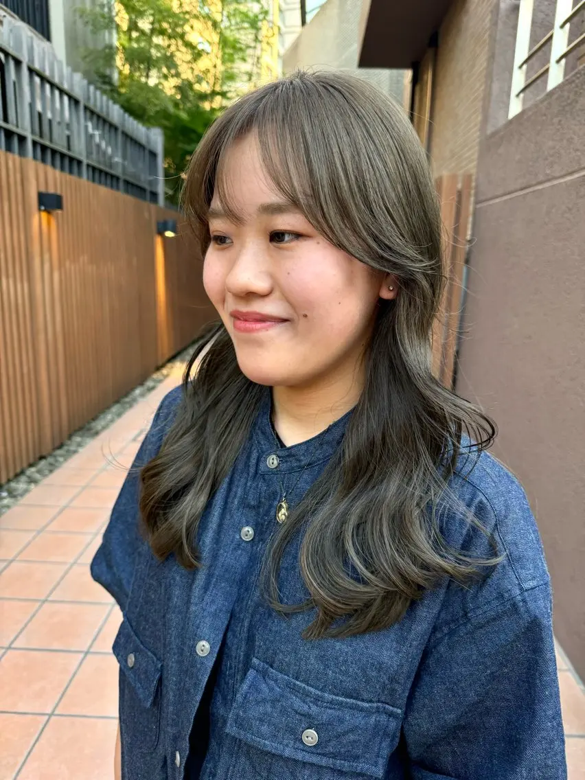 カラー ヘアカラー ボブ/ショート 吉田竣のヘアスタイル