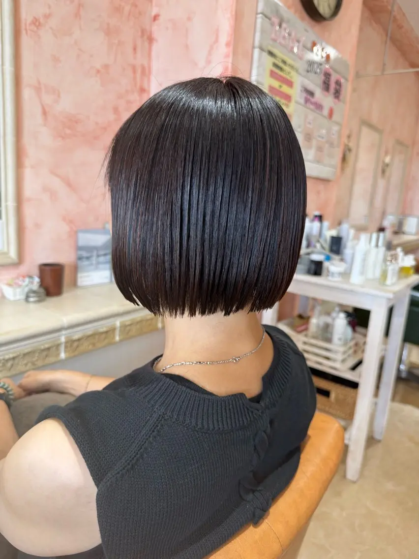 ショート 髪質改善 髪質改善/店長/ 稲葉史泰のヘアスタイル