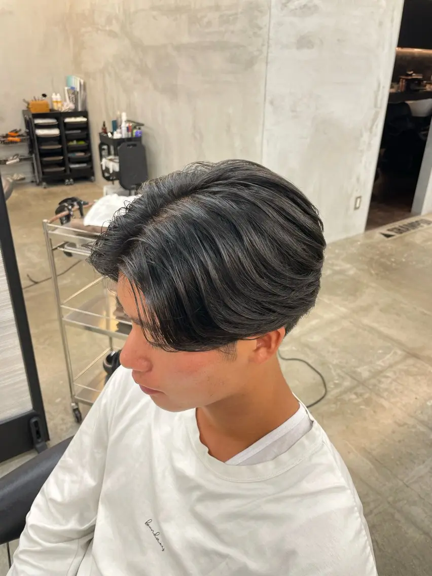 メンズ メンズパーマ カット パーマ メンズ指名多数 ✂︎松本明日翔のヘアスタイル