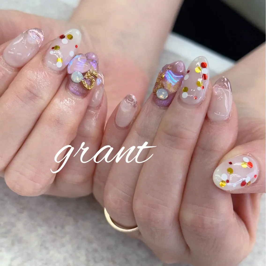 ネイル ハンドネイル nailsalon grantのネイルデザイン